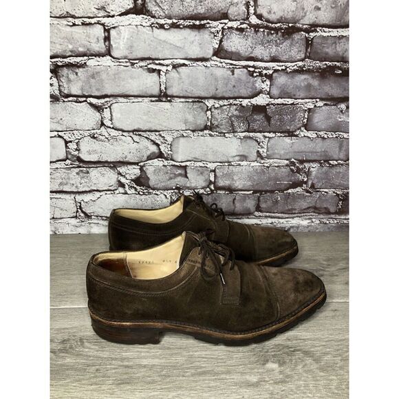 Gravati Vibram Brown Suede Leather Cap Toe Oxfords Shoes Men’s Sz 8.5M US/42EU main image 16